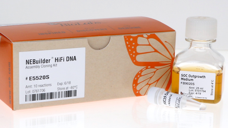 NEBuilder HiFi DNA Assembly Cloning Kit