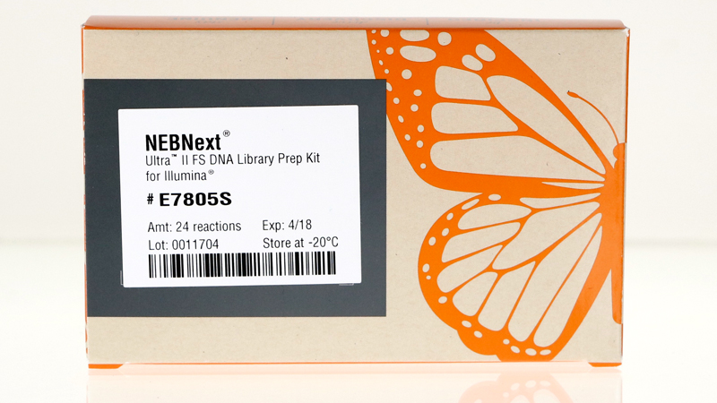 Ngs≠Ngr NEBNext® Ultra™ II FS DNA Library Prep Kit for Illumina® | NEB