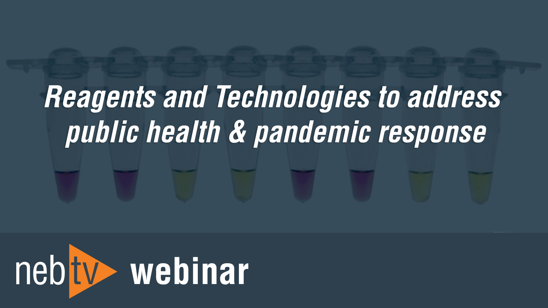 Reagents and technologies to address public health & pandemic response