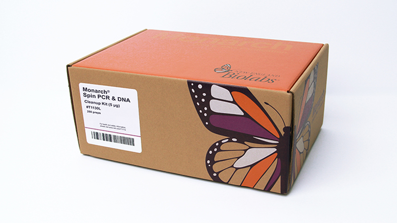 Monarch® Spin PCR and DNA Cleanup Kit (5 μg) | NEB