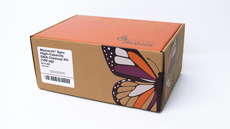 Monarch® Spin High-Capacity DNA Cleanup Kit (100 ug) | NEB