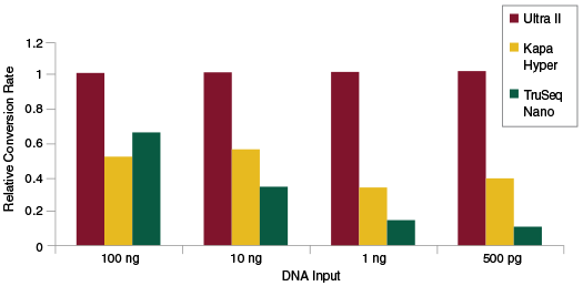 Improvements In Library Yield and Conversion Rate | NEB